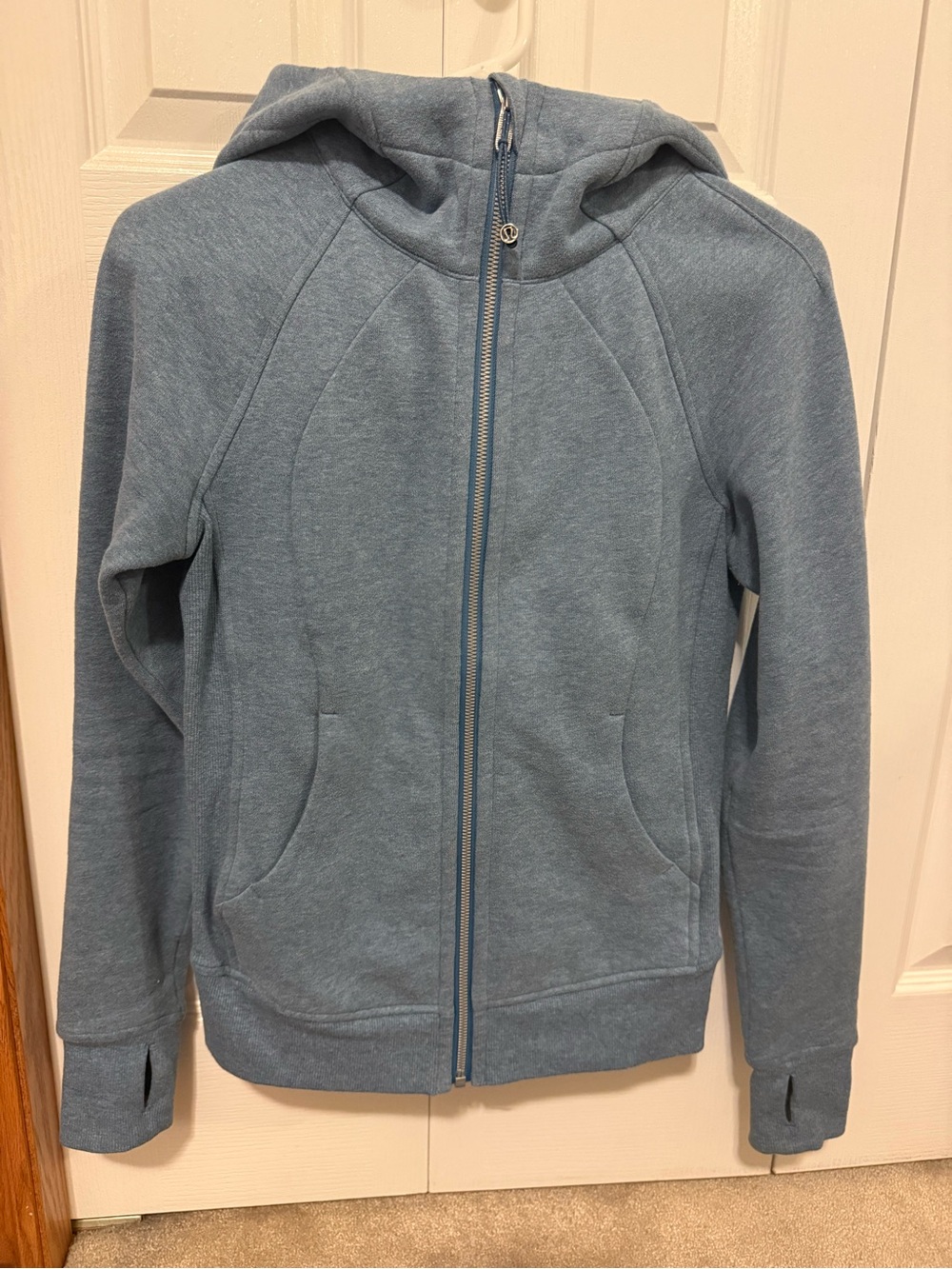 Lululemon full length scuba hoodie